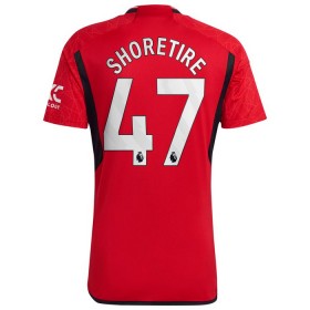 Camisola Manchester United Shoretire 47 Equipamento Principal 2023-24 Manga Curta